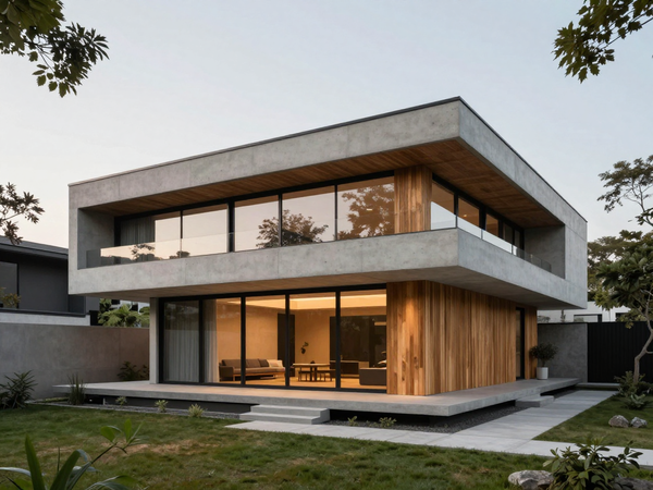 Минималистичный особняк